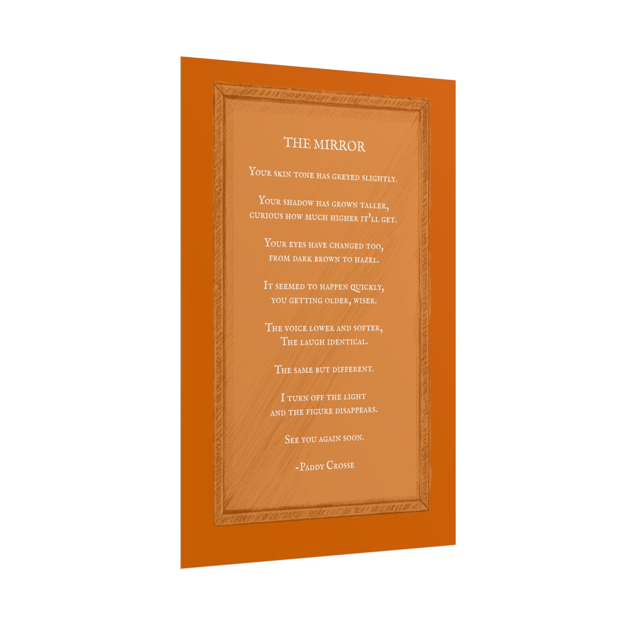 "The Mirror" - Original Poem and Artwork