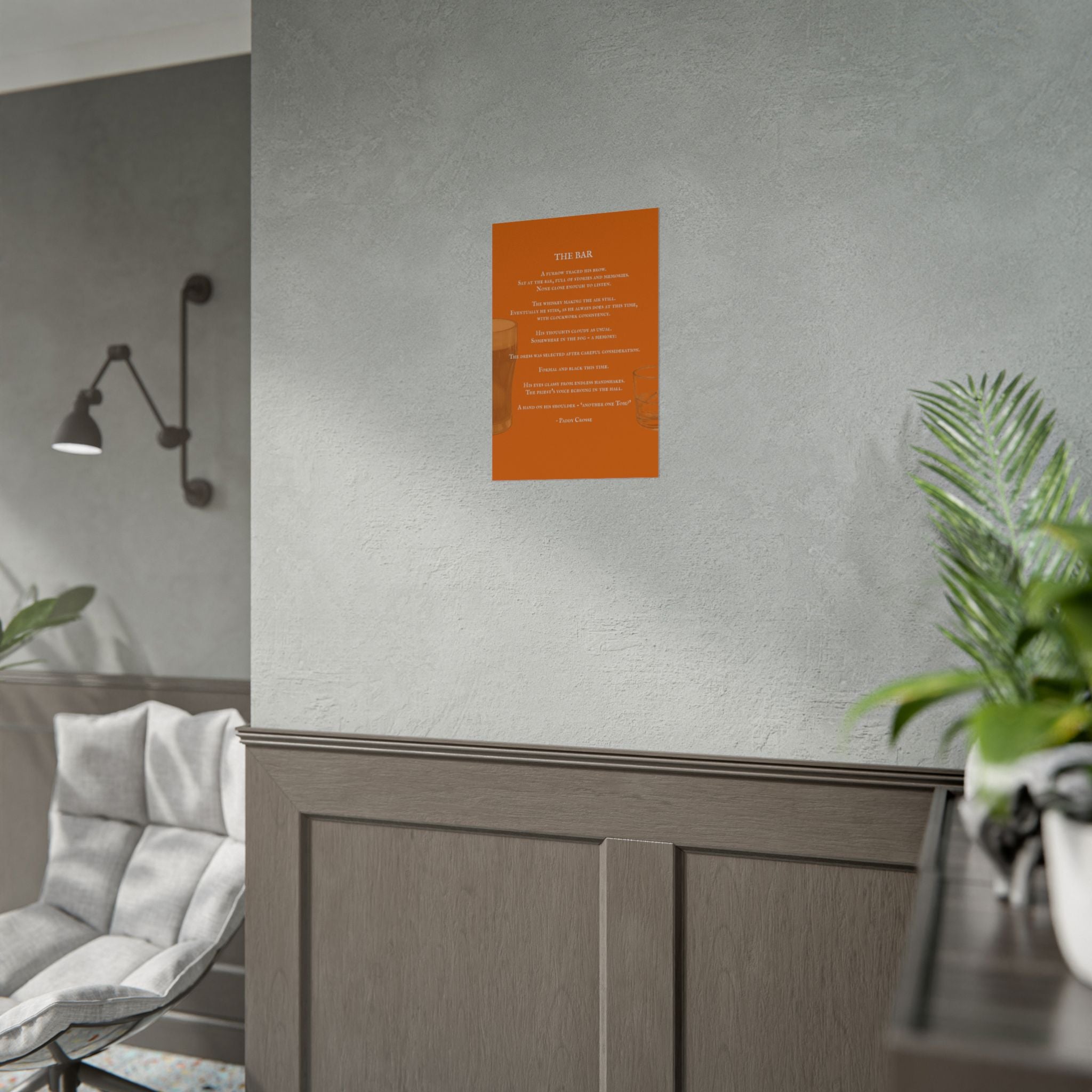 "The Bar" - Original Poem and Artwork