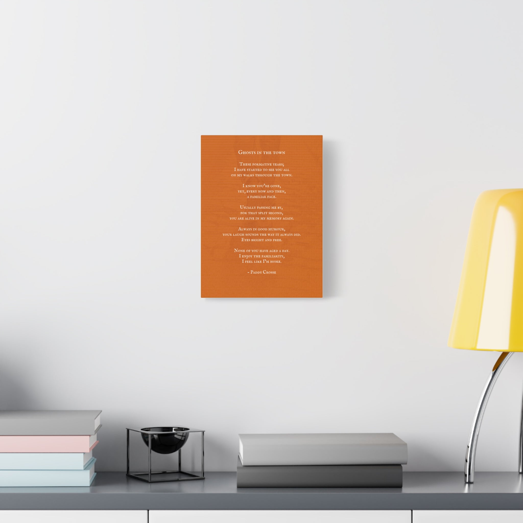 Ghosts in the town - Canvas Print