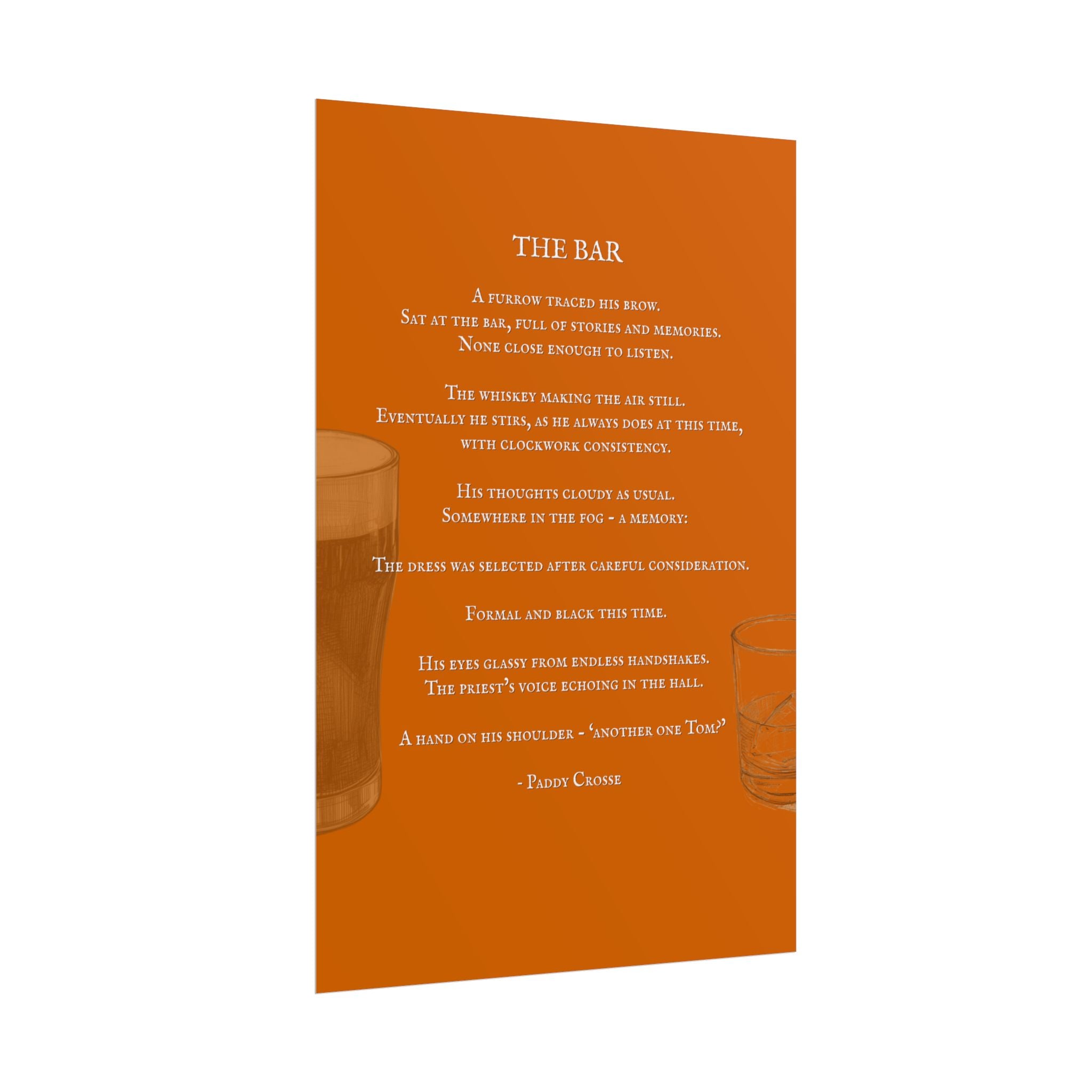 "The Bar" - Original Poem and Artwork